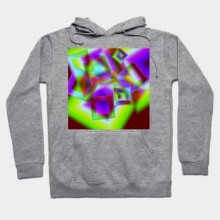 yellow blue pink purple abstract texture Hoodie